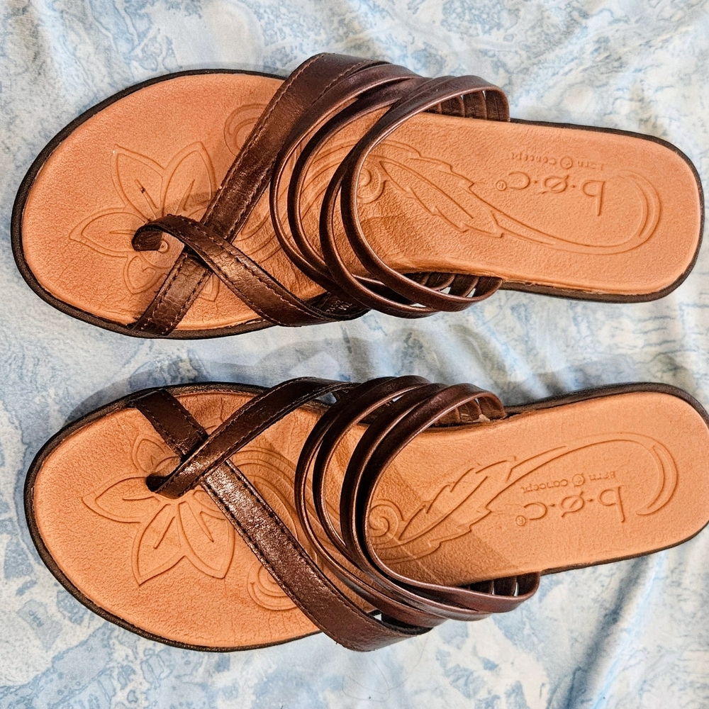 boc Women's Dark Brown Strappy Sandals